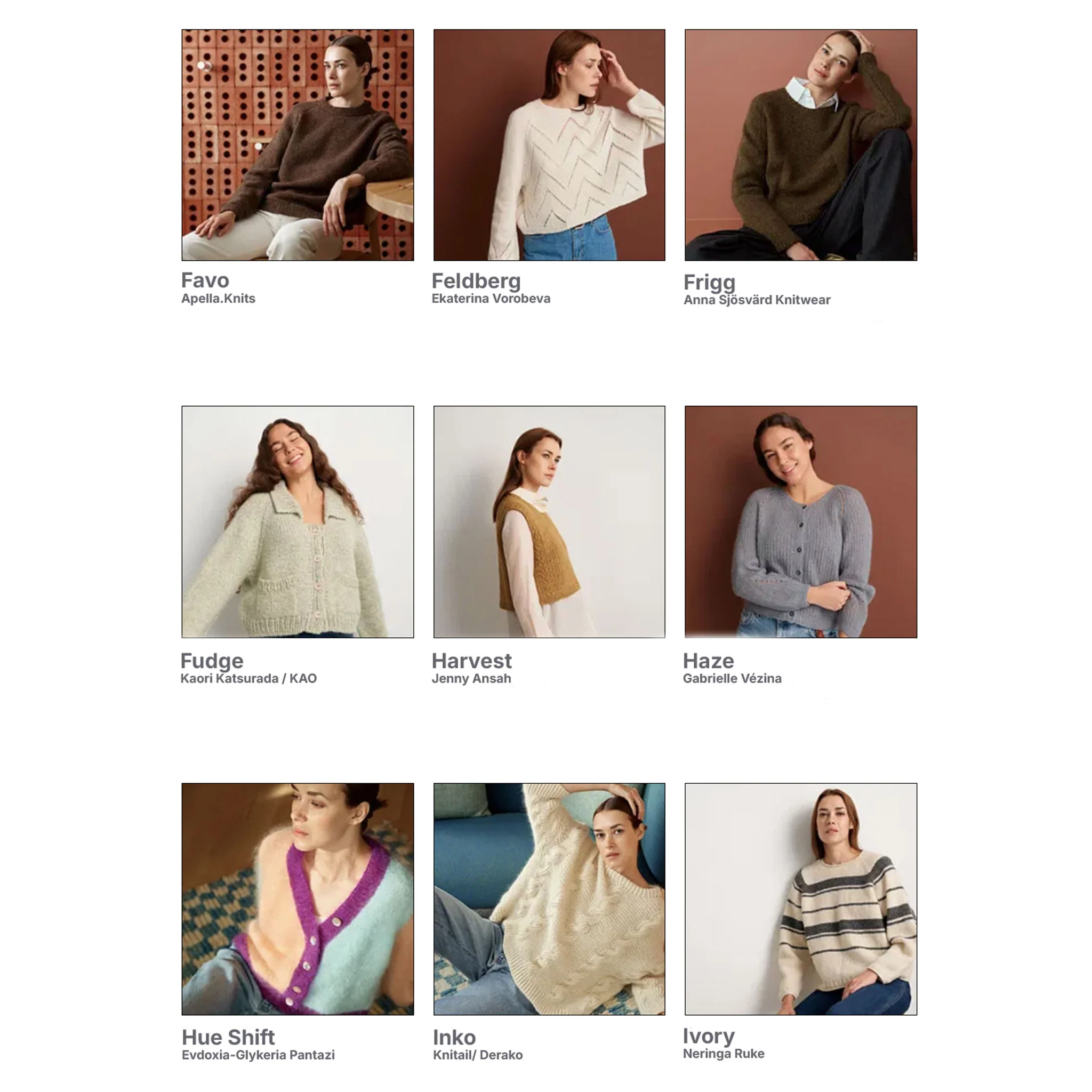 52 Weeks of Sweaters | Hardback Book - Image 13