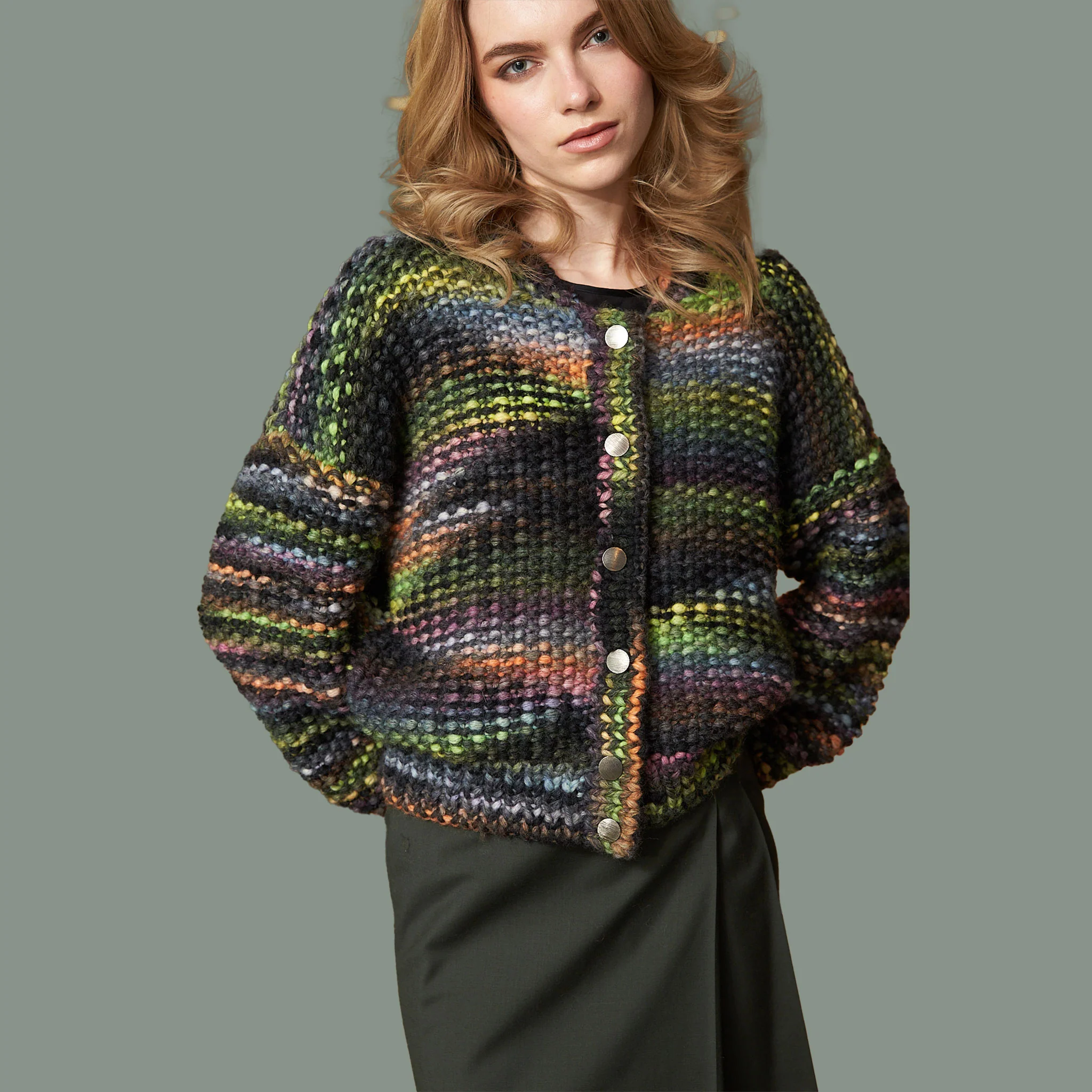Ipnotico | Super Chunky Multicolour Knitting Yarn - Image 14