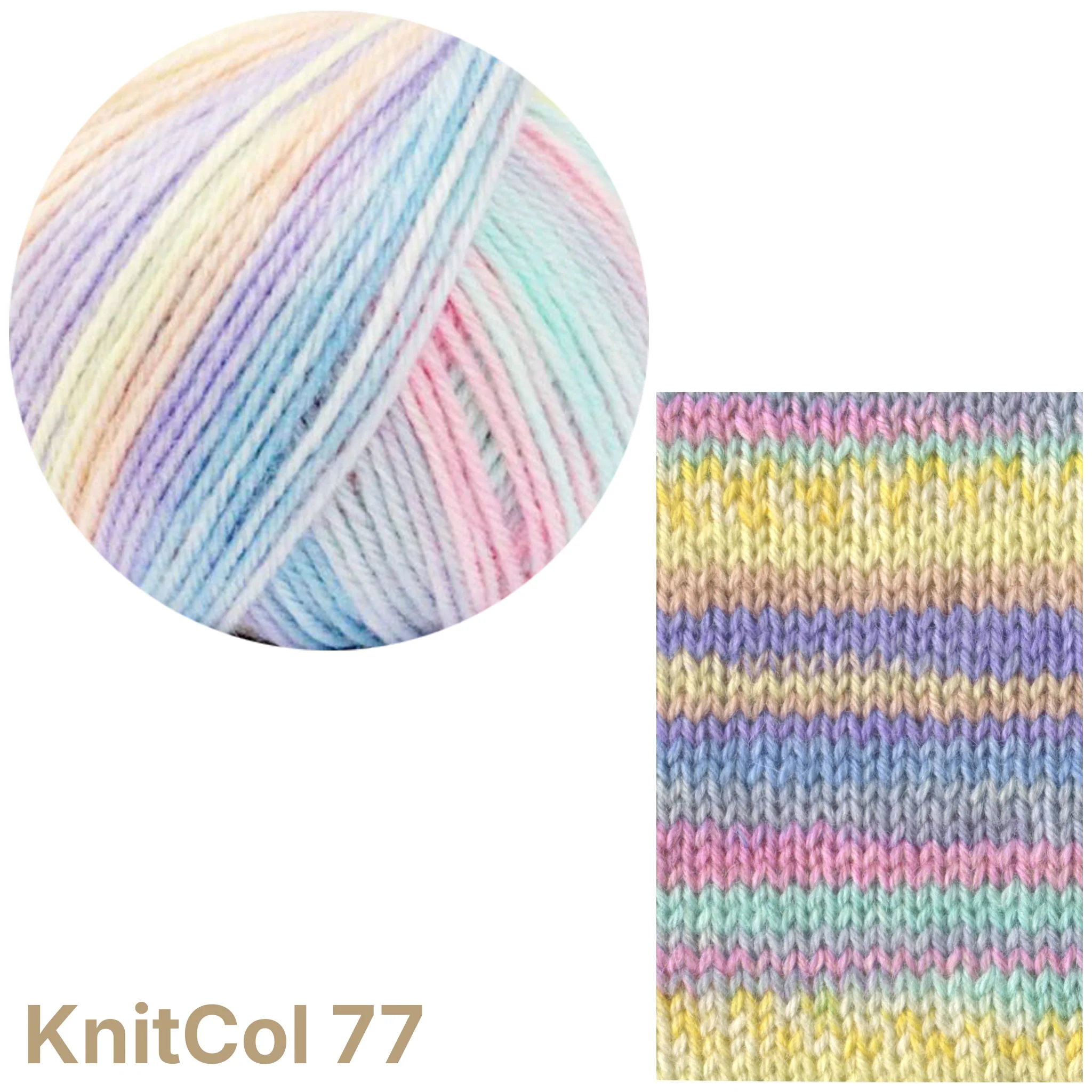 KnitCol | Self-Patterning DK Yarn - Image 10