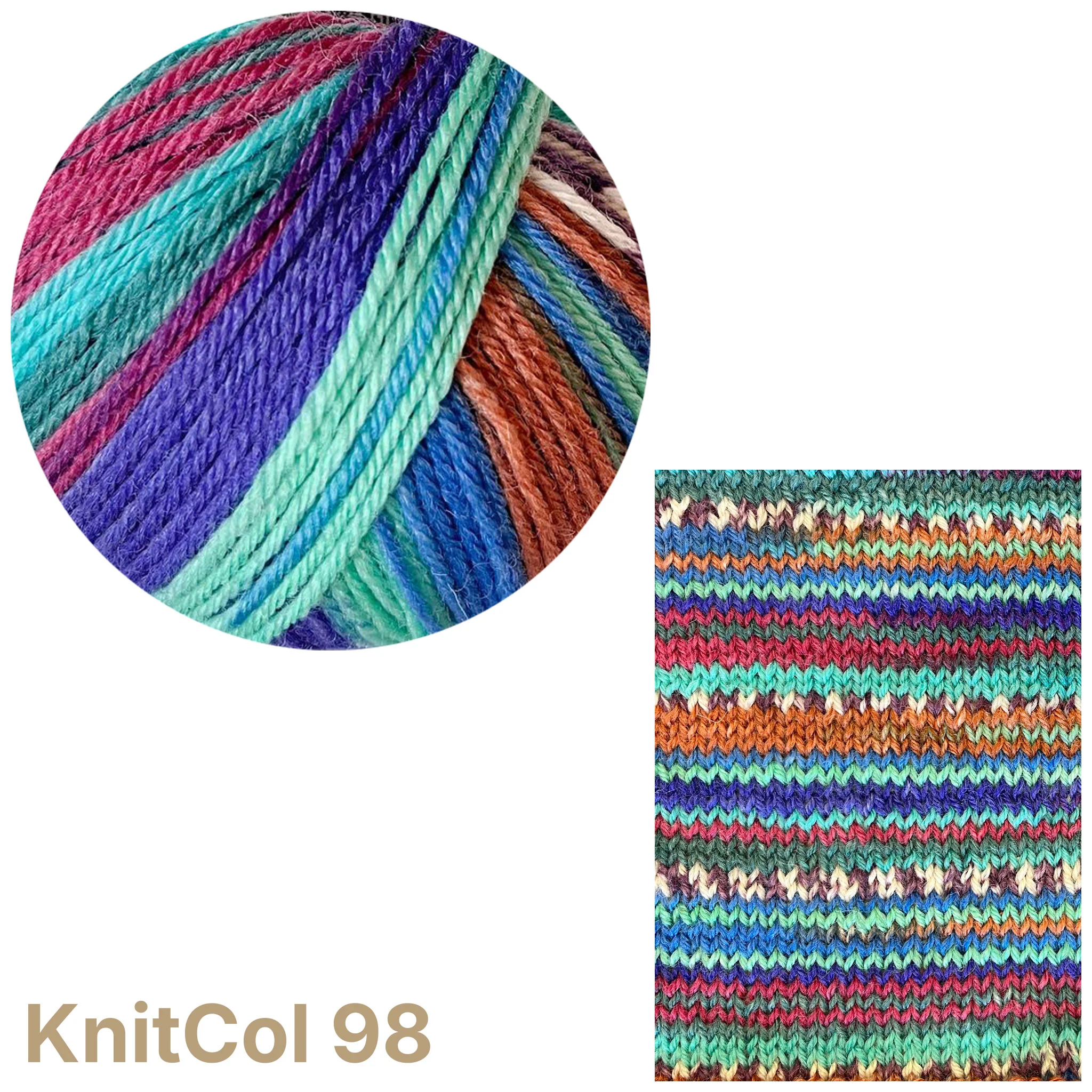 KnitCol | Self-Patterning DK Yarn - Image 20