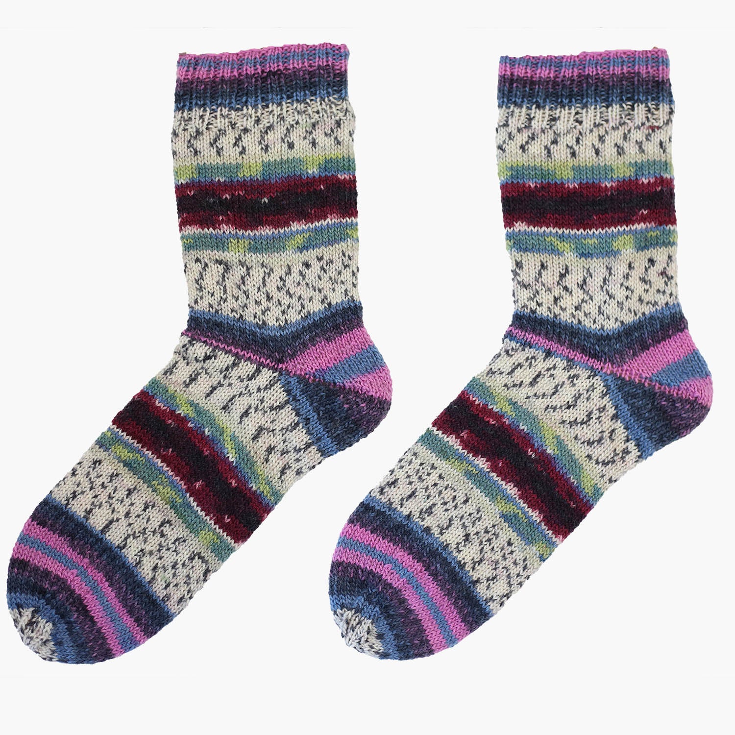 Arne & Carlos Socks & More 4ply Yarn | Self-Patterning Wool Blend - Image 14
