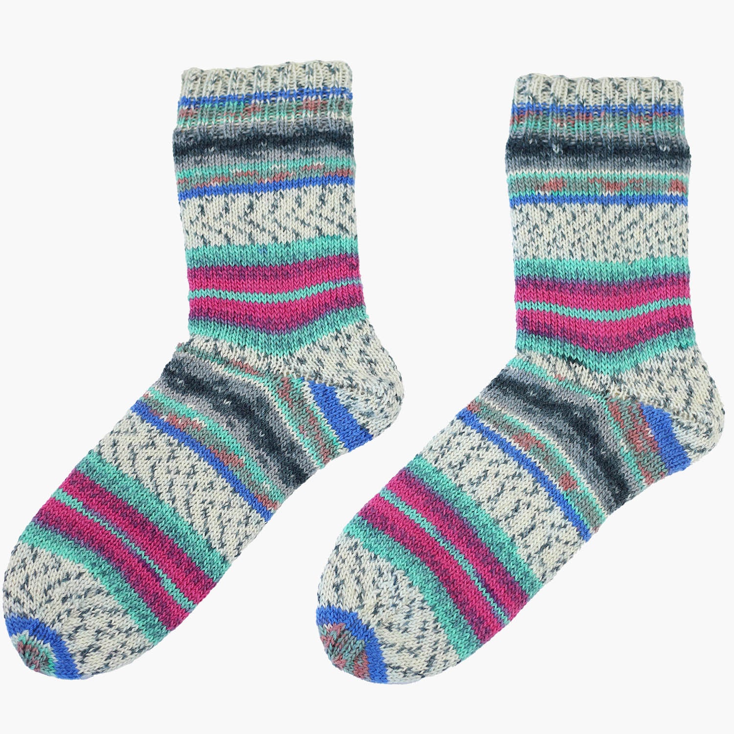 Arne & Carlos Socks & More 4ply Yarn | Self-Patterning Wool Blend - Image 7