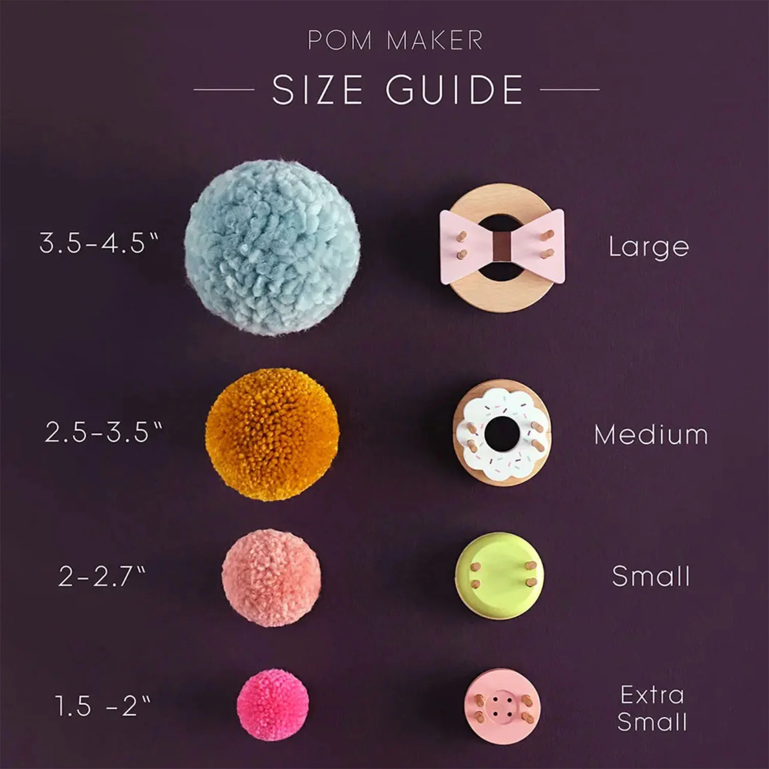 Macaron Pom Maker - Small - Image 4