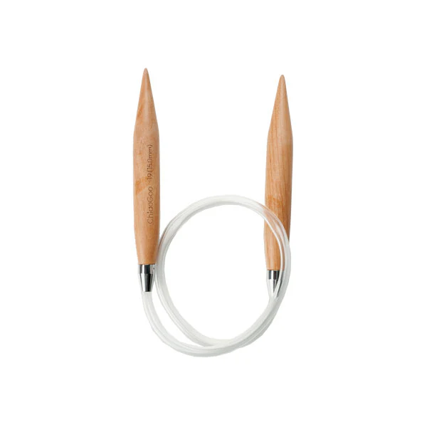 ChiaoGoo Extra Large Wooden Circular Knitting Needles 19mm & 25mm - Image 4