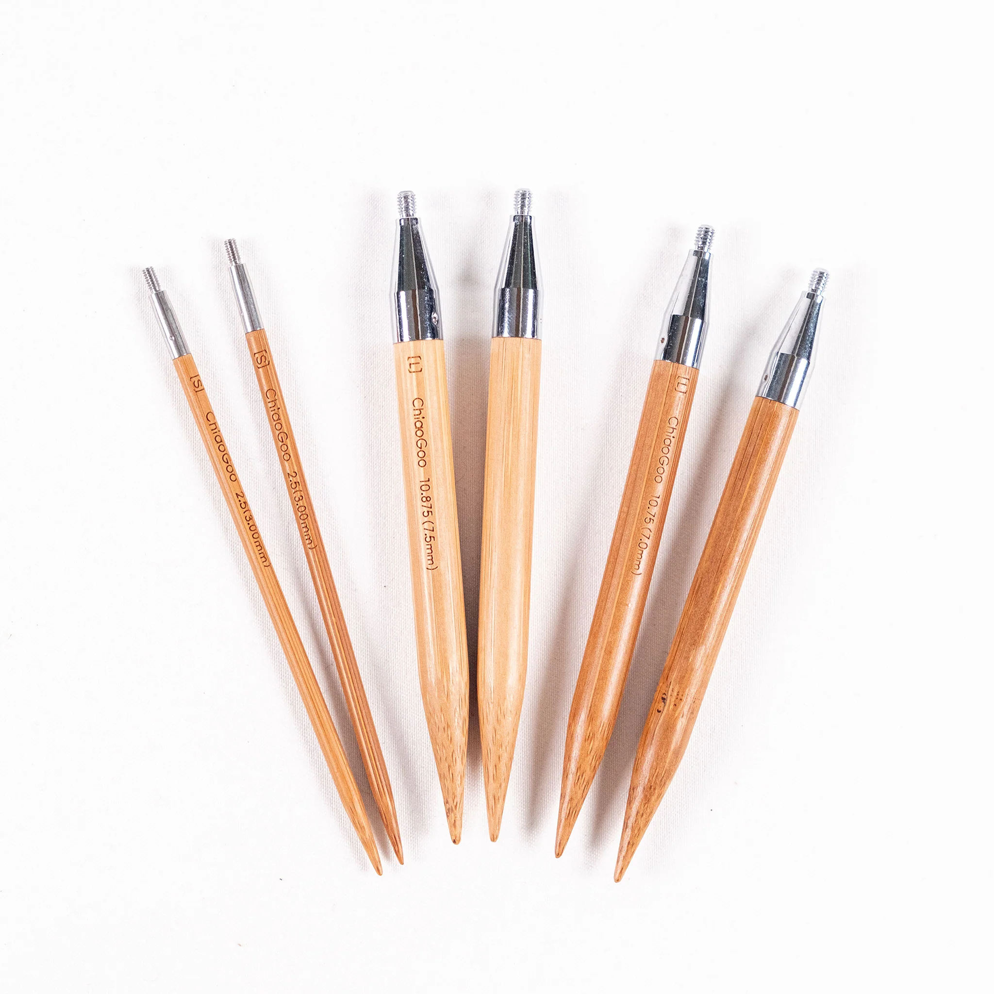 ChiaoGoo SPIN 4in Complete Set | Bamboo Interchangeable Knitting Needles - Image 4