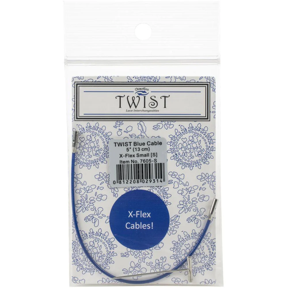 ChiaoGoo TWIST Blue X-Flex Cables | Interchangeable - Image 3