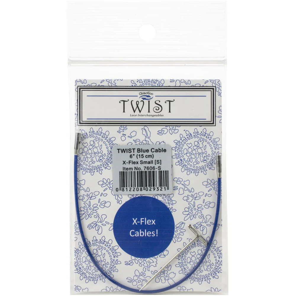 ChiaoGoo TWIST Blue X-Flex Cables | Interchangeable - Image 4