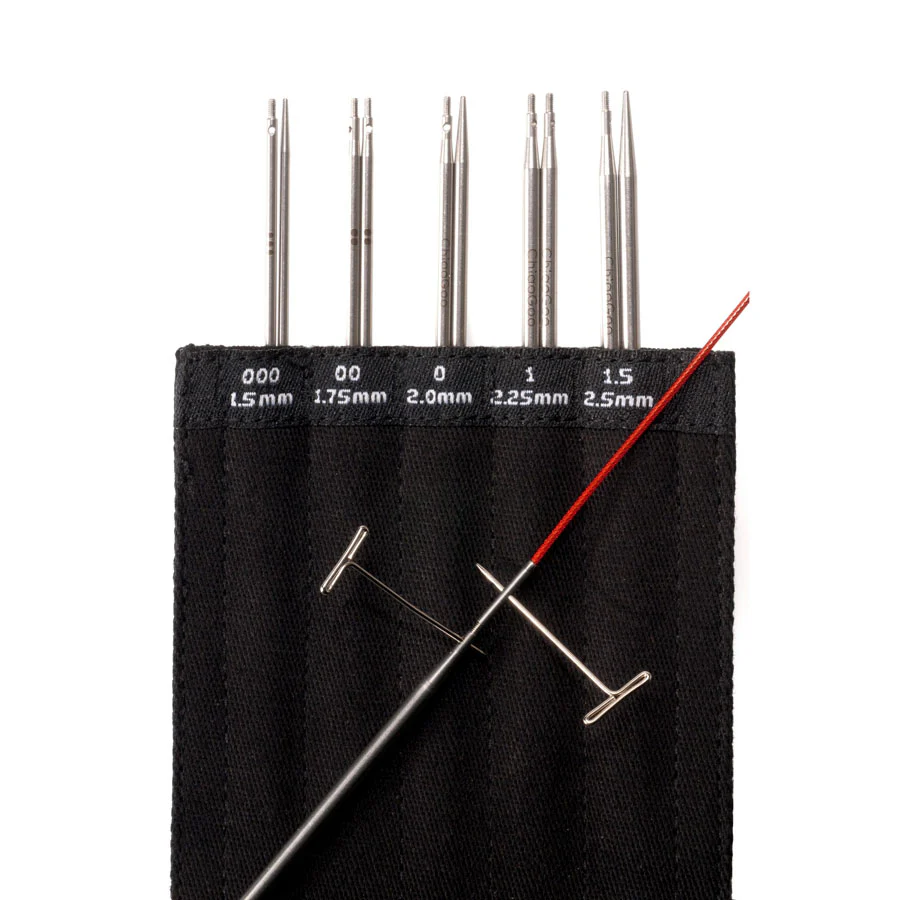 ChiaoGoo TWIST 4in Mini Set | Stainless Steel Interchangeable Knitting Needles - Image 3