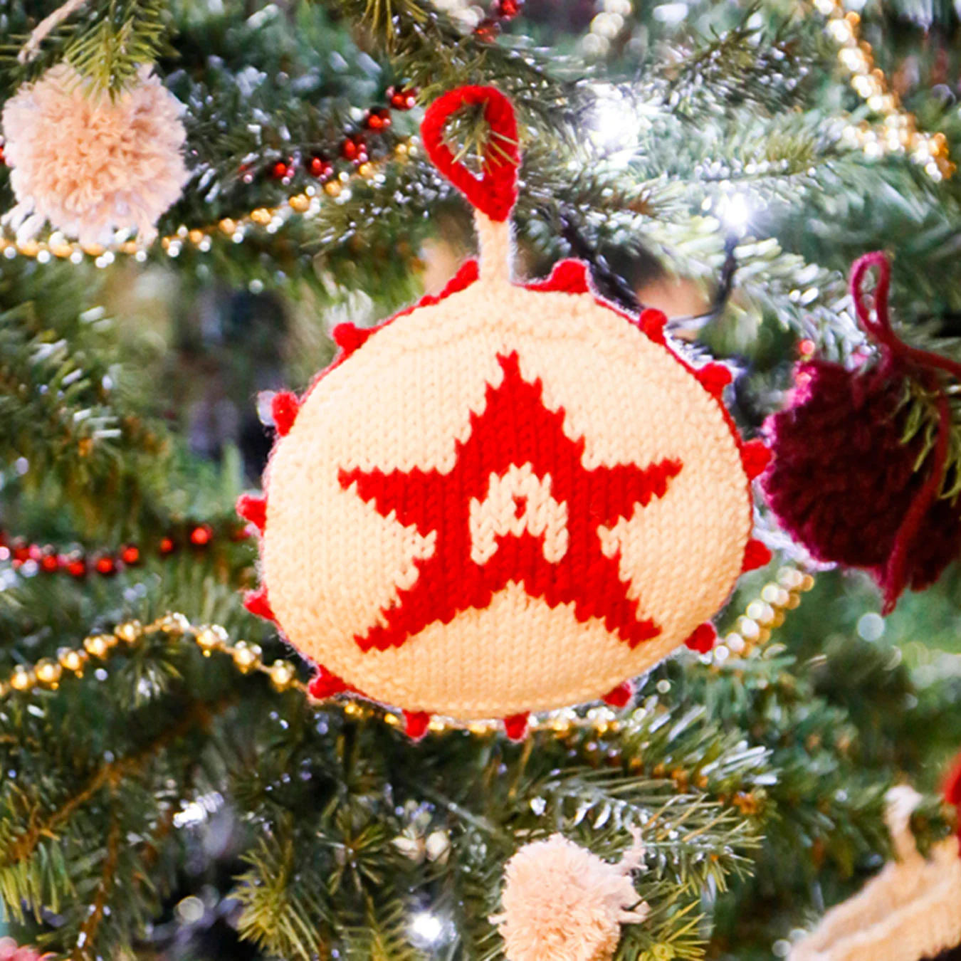 Christmas Tree Decorations | Knitting Kit - Image 3