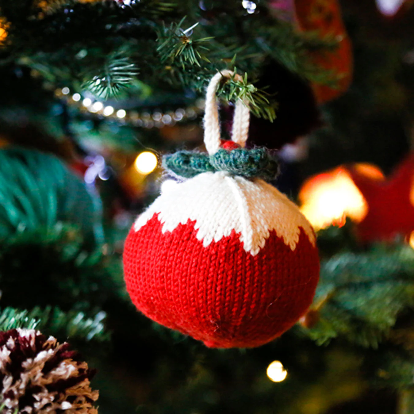 Christmas Tree Decorations | Knitting Kit - Image 4