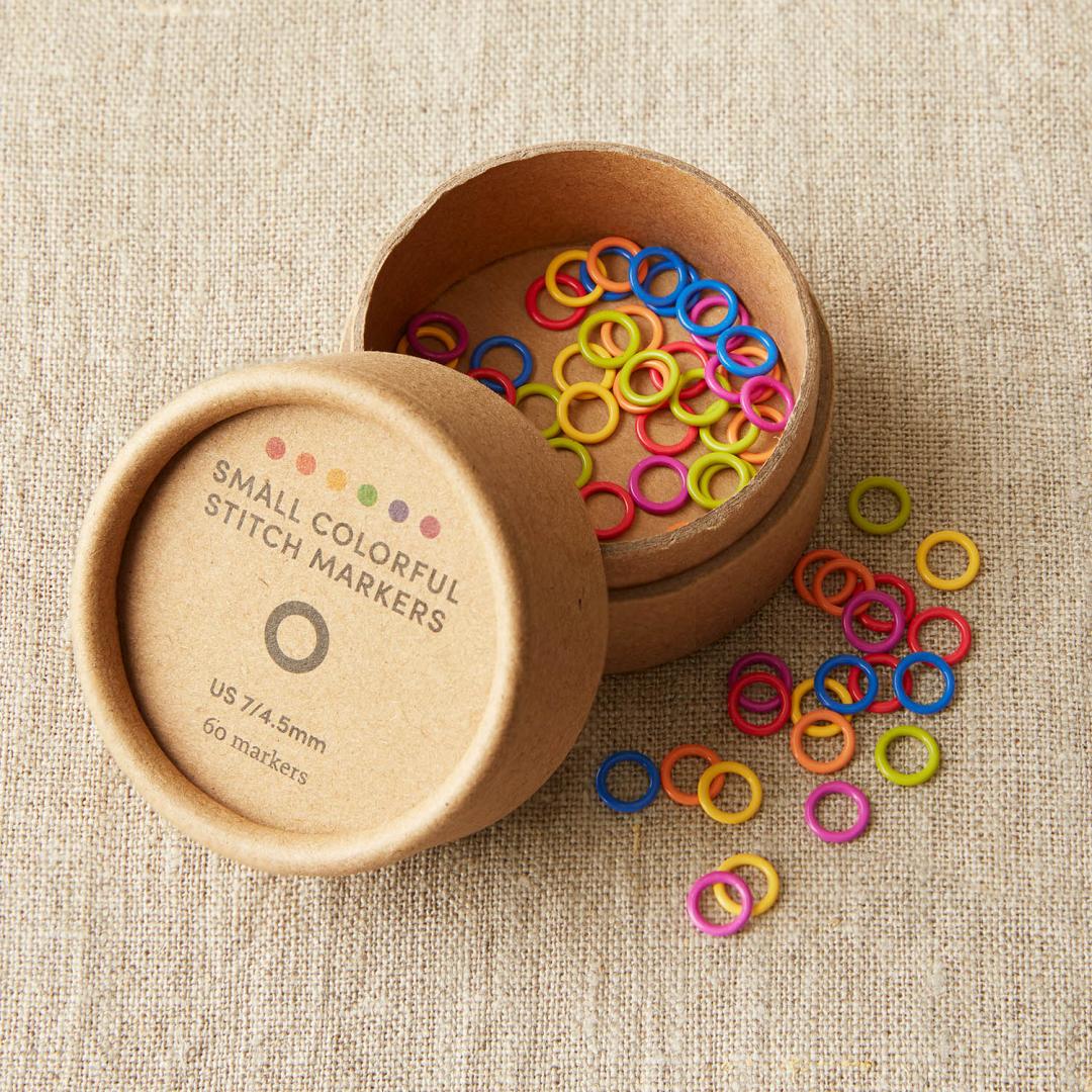 Cocoknits Colourful Stitch Markers | Small, Large and Jumbo