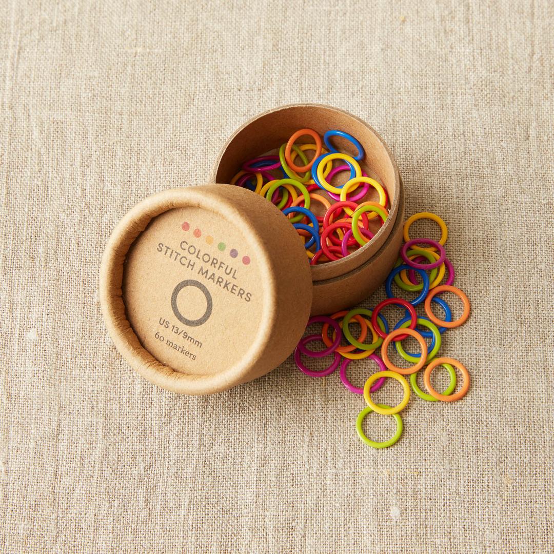 Cocoknits Colourful Stitch Markers | Small, Large and Jumbo - Image 2