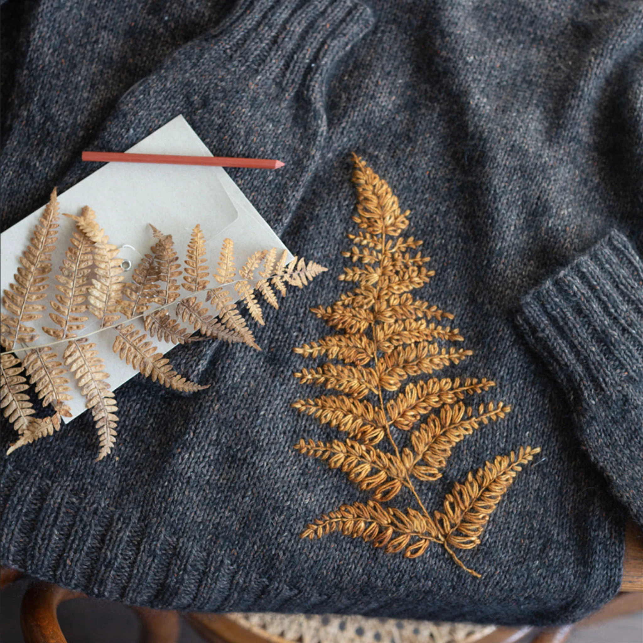 Embroidery on Knits | Hardback Book - Image 4