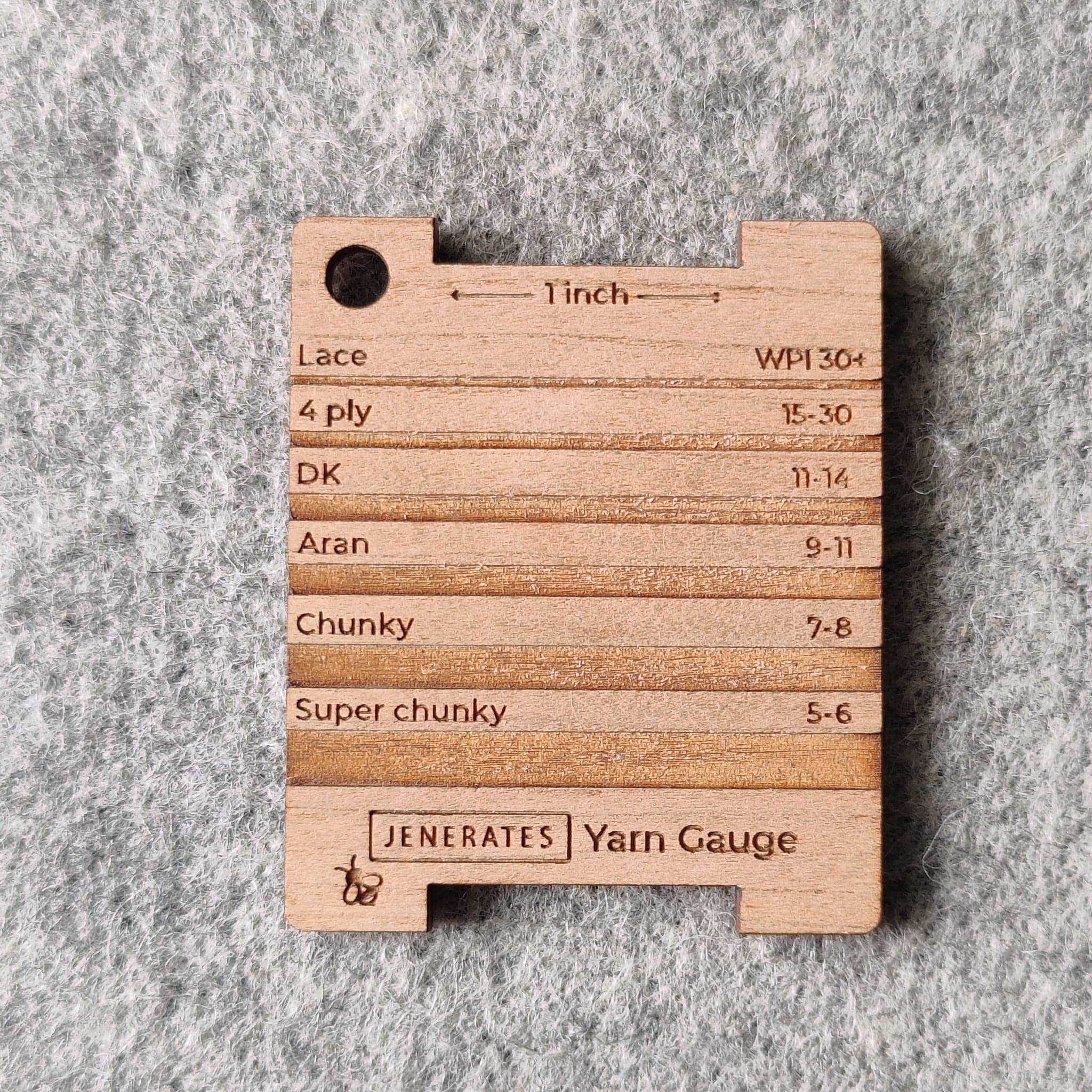Wraps Per Inch Tool | Yarn Gauge - Image 5