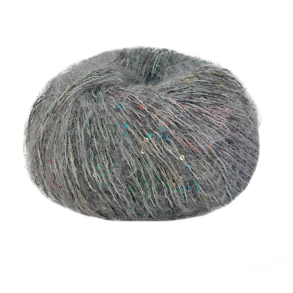 Sacher | Microsequined Mohair Alpaca Blend | Hand Knitting Yarn - Image 4