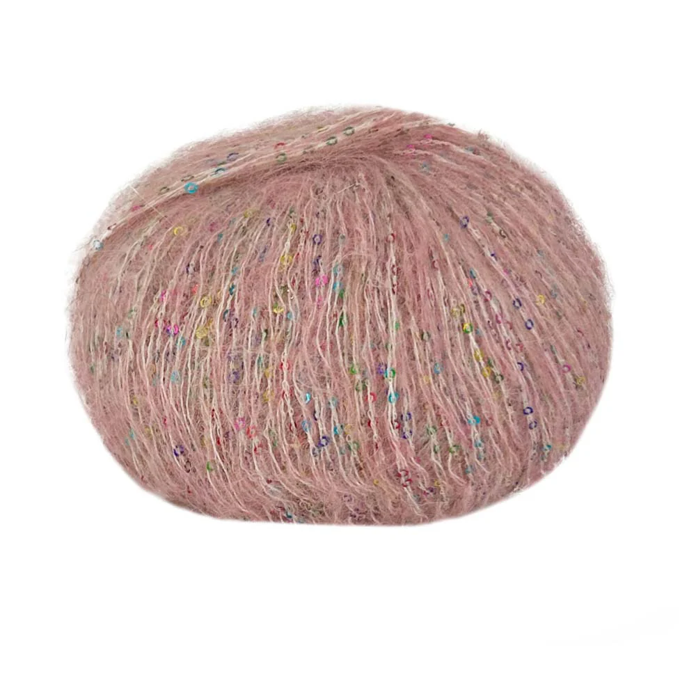 Sacher | Microsequined Mohair Alpaca Blend | Hand Knitting Yarn - Image 6