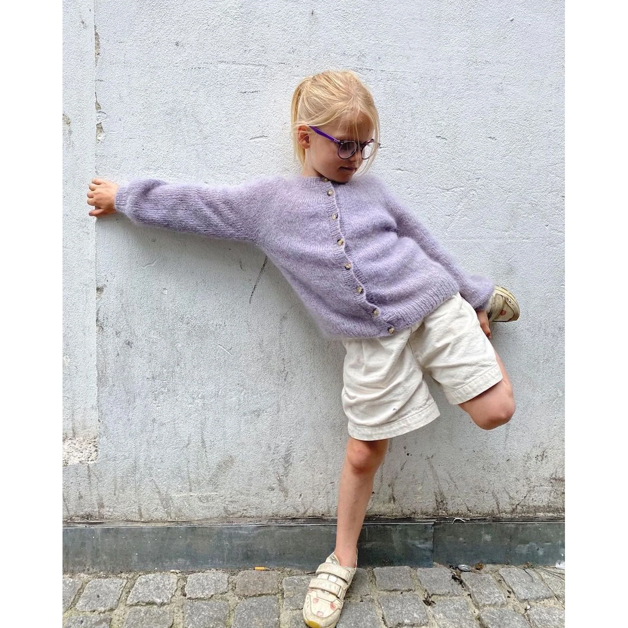 Novice Cardigan Junior | Mohair Edition | Printed Knitting Pattern - Image 3