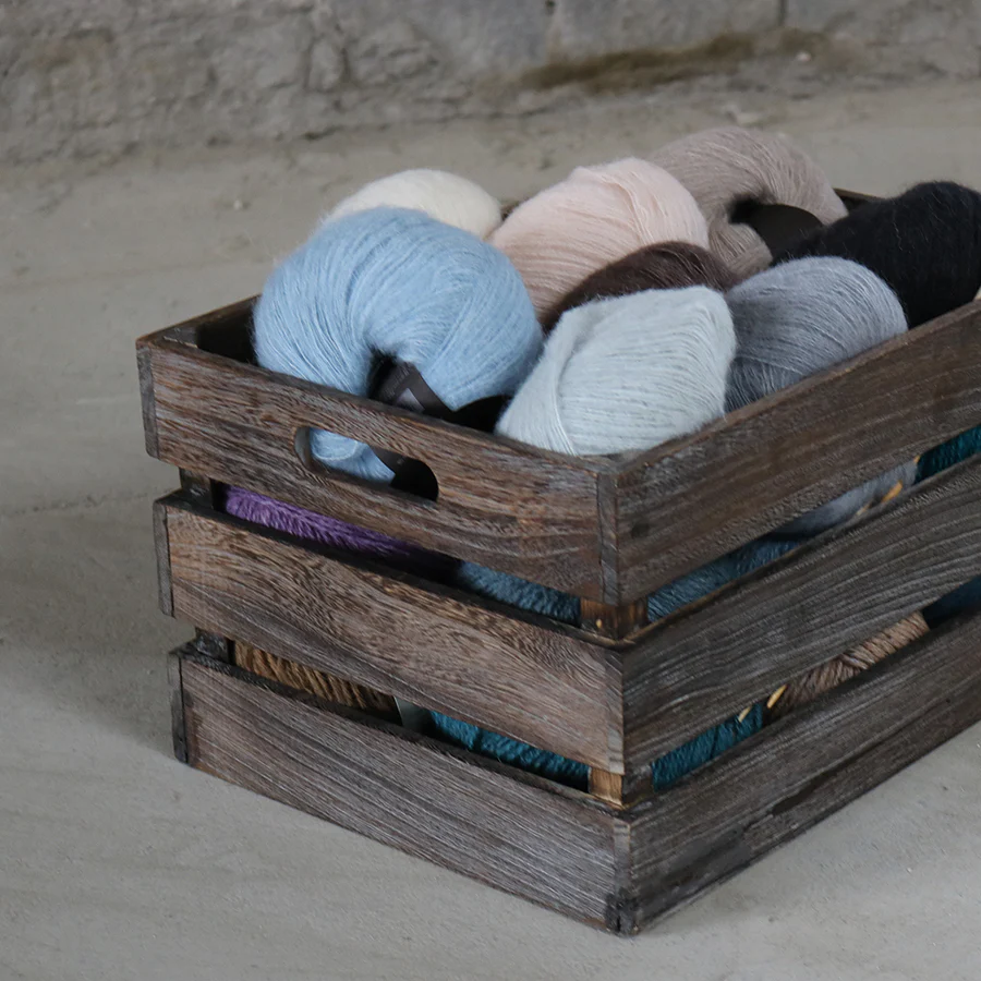 Cashmere Haze | Luxury Laceweight Yarn 25g - Image 11