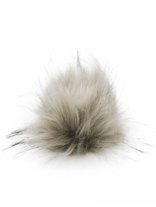 Furreal Pom | Extra Soft Vegan Fur Pom Poms | Snap On Snap Off | Washable - Image 2