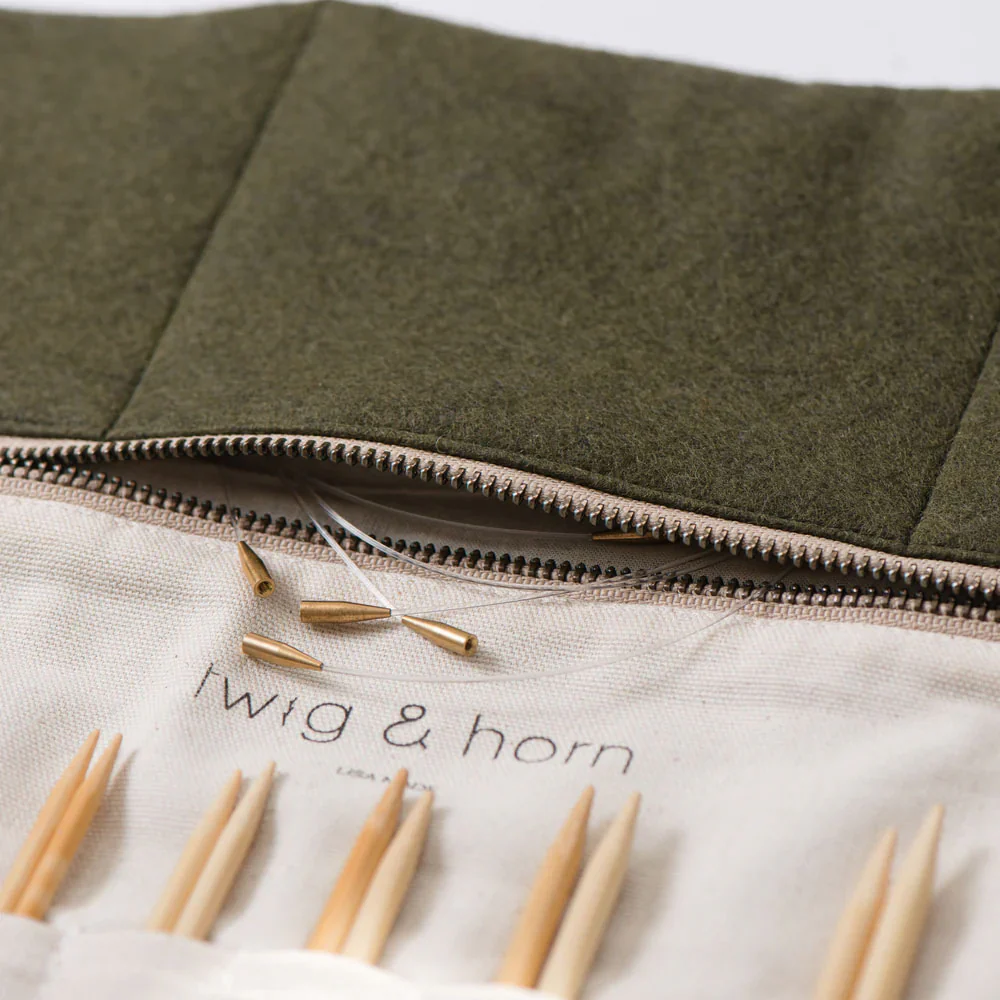 Wool Interchangeable Needle Case | Knitter Gift - Image 3